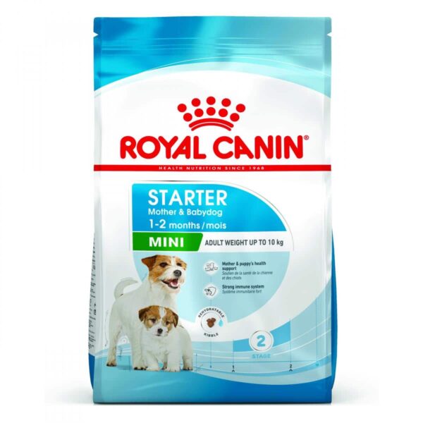 Royal canin - royal canin – mini starter – суха храна за кучета от дребни породи до 10месеца, за бременни и кърмещи кучета