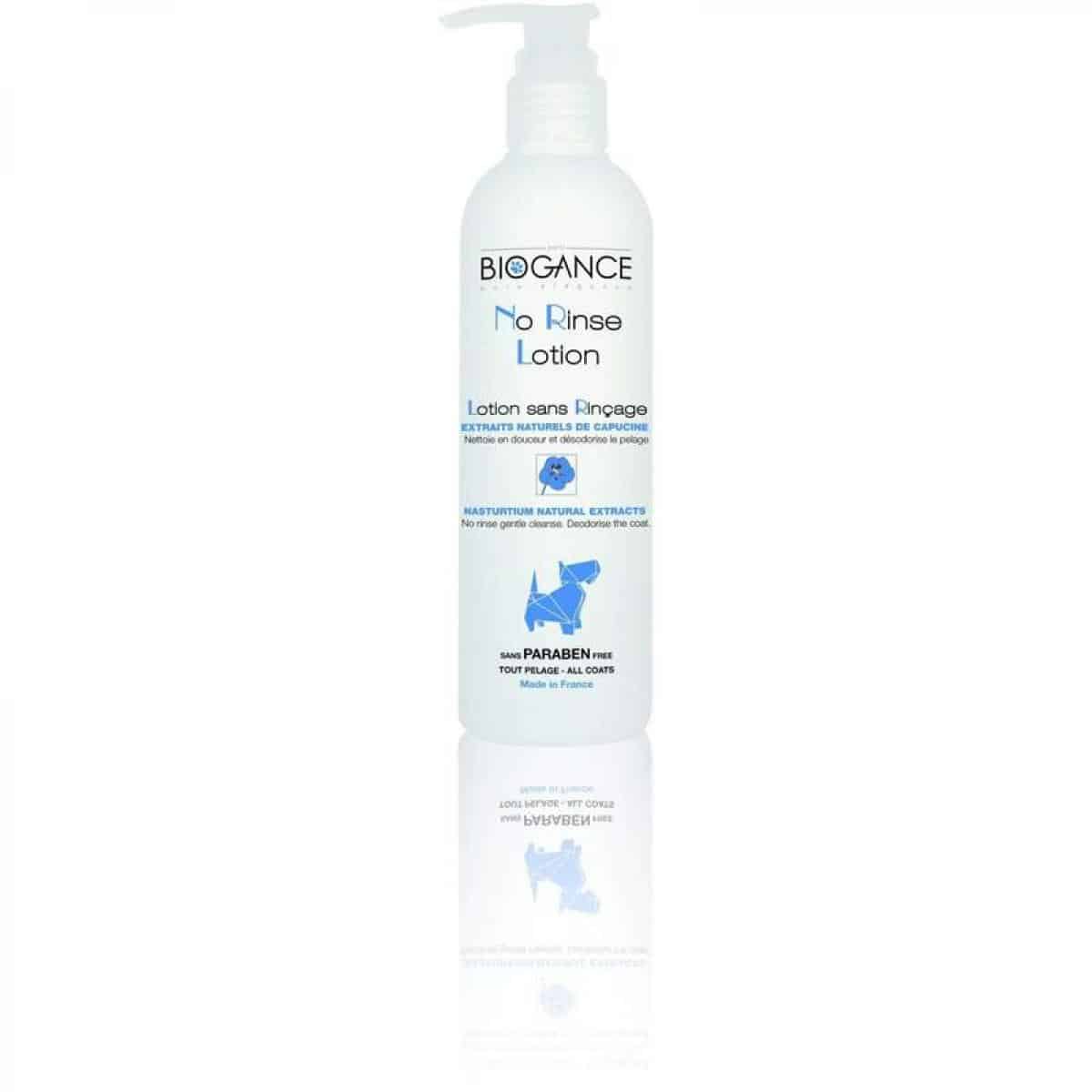 Biogance – no rinse lotion dog – почистващ и дезодориращ лосион, без изплакване 250 мл.
