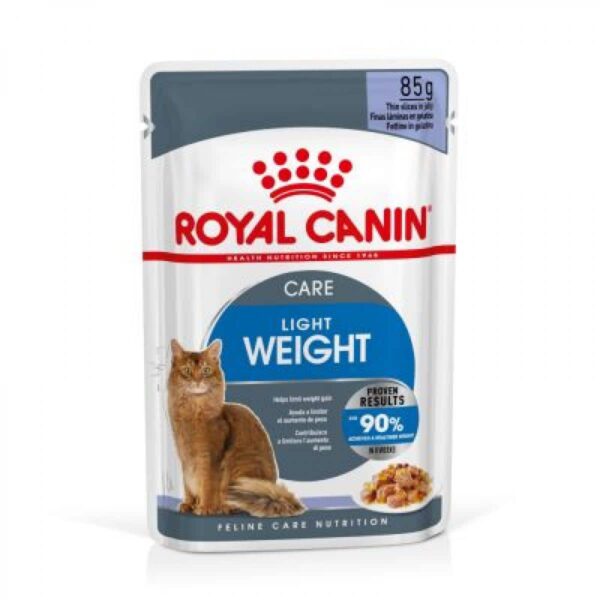 Royal canin - royal canin – light weight care – пълноценна храна за котки склонни към напълняване 12х85гр