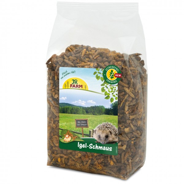 Jr farm igel-schmaus getreidefrei – беззърнена храна за таралежи разнообразни източници на протеин 500 гр.