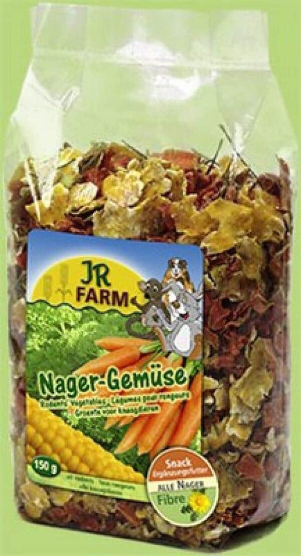 Jr farm – rodents vegetables – зеленчуков микс за гризачи 150 гр.