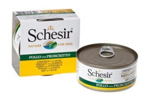 Schesir – nature chicken fillet with ham – с пилешко филе и прошуто 150 гр.