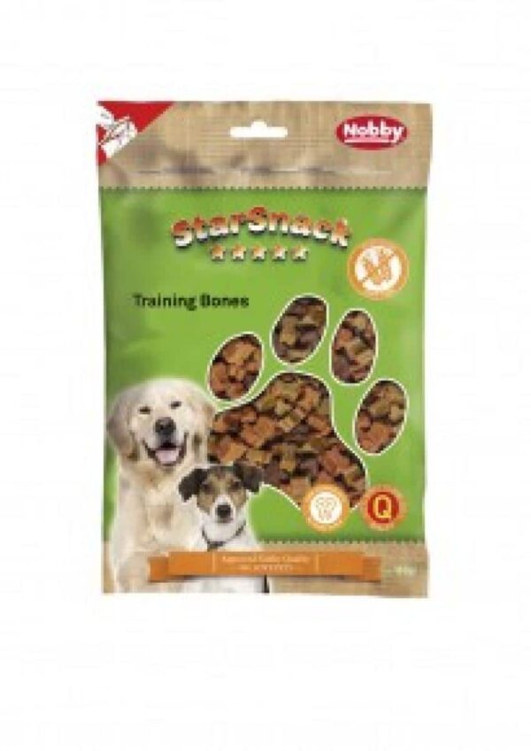 Наградки - nobby – starsnack party mix grain-free – деликатесно лакомство за обучение 180 гр.