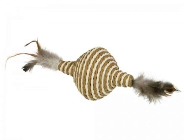 Котки - nobby – spinner with rattle and feather – пумпал от сезал с пера 11 см.