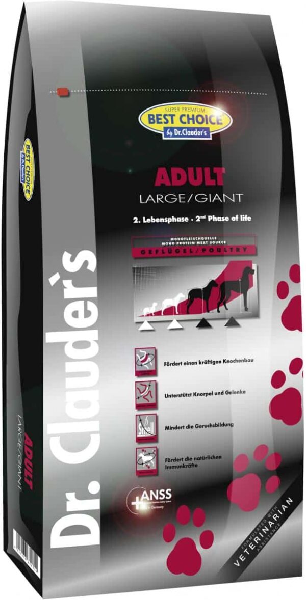 Dr. Clauders - dr. Clauders – best choice super premium adult lb/giant- суха храна за кучета от големи и много големи породи в различна разфасовка