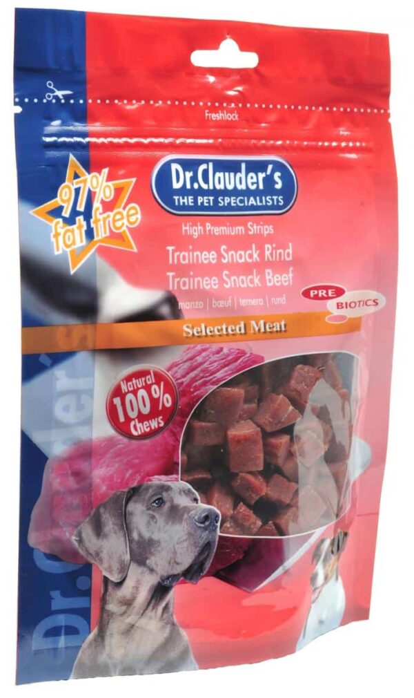 Dr. Clauders – snack – меки кубчета с говеждо месо 80 гр