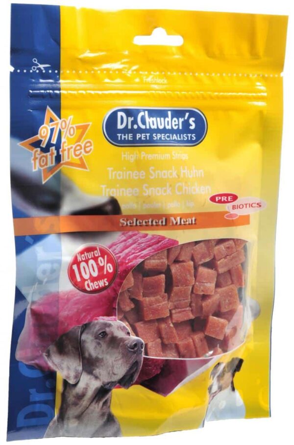 Dr. Clauders - dr. Clauders – chicken breats snack – кубчета от пилешки гърди 80 гр