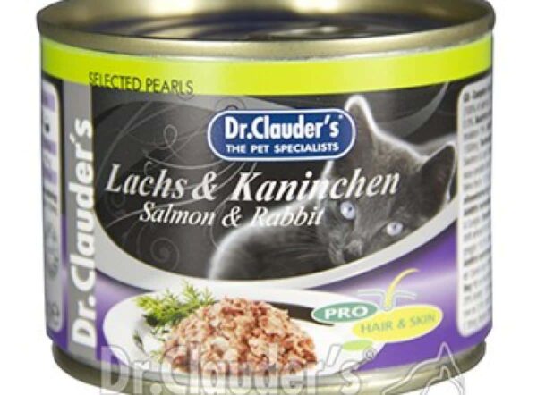 Dr. Clauders - dr. Clauders – hair skin salmon rabbit – съомга и заек, за проблемна кожа и козина 200 гр.