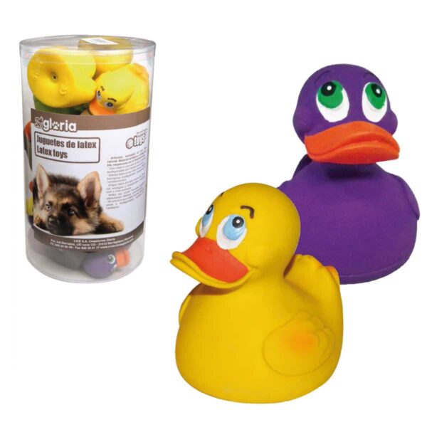 Gloria – gloria latex toy ducks – латексова играчка пате – различен цвят
