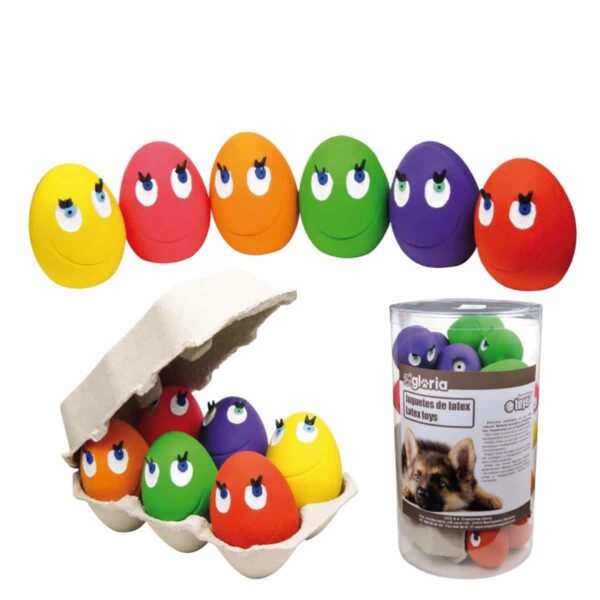 Gloria – latex toy egg – латексова играчка яйце – различен цвят