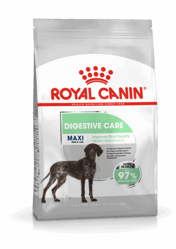Royal canin - royal canin – maxi digestive care – суха храна за кучета с чувствителна храносмилателна система, от големи породи