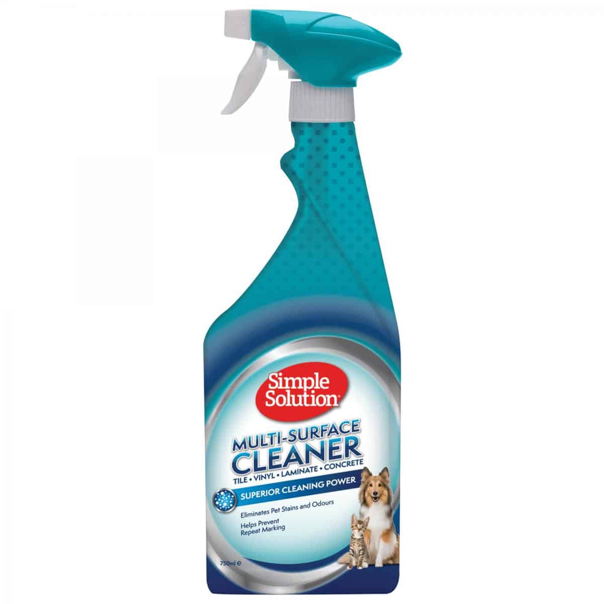Simple solution – multi surface s&o remover – спрей за кучета и котки против петна и миризми, 750 мл