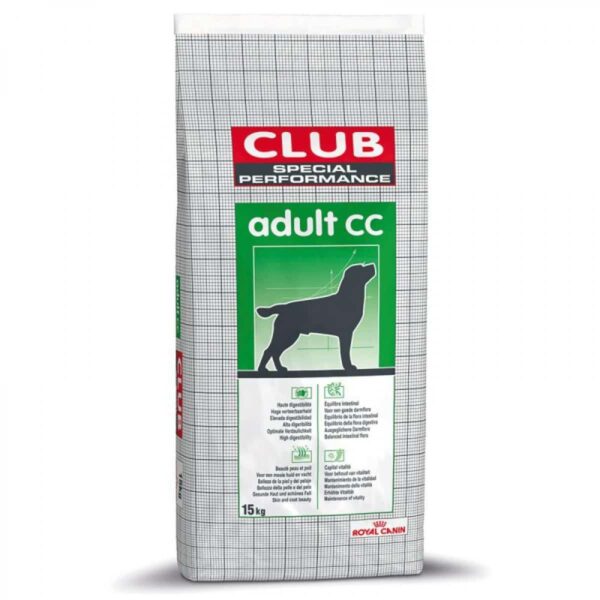 Royal canin - royal canin – special club performance adult – пълноценна и здравословна храна за пораснали, нормално активни кучета 15 кг.