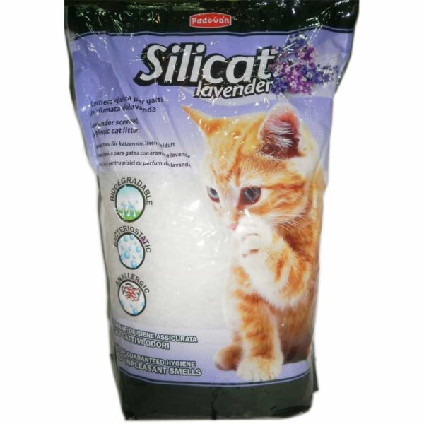 Котки - padovan – silicat –  котешка тоалетна силикат 5л/2. 2кг