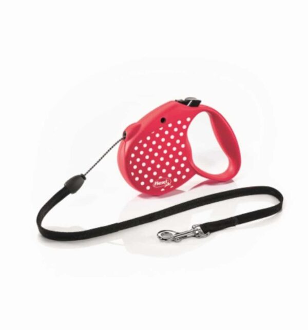 Flexi - flexi – standard dots, cord s – автоматичен повод за кучета от малки и средни породи, въже