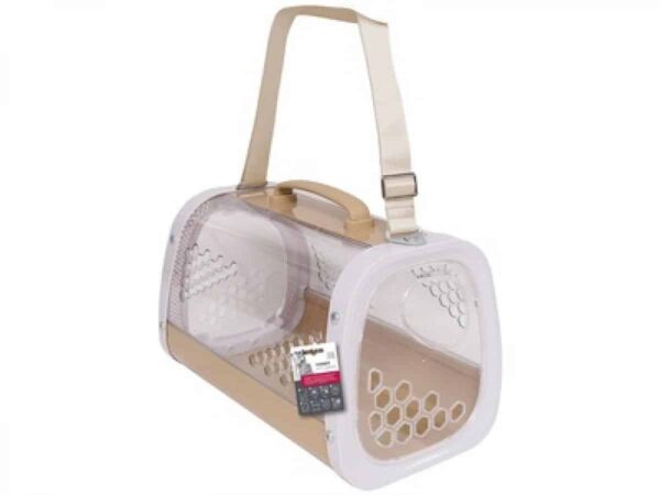 M-pets – honey pet carrier – транспортна чанта хъни прозрачна в различен цвят – 60/55/38 см