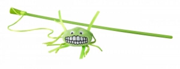 Котки - rogz – catnip flossy stick – въдица с котешка трева, различни цветове