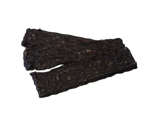 Храна за кучета - nobby – star snack bbq deer jerky – с еленско и патешко, 113гр.