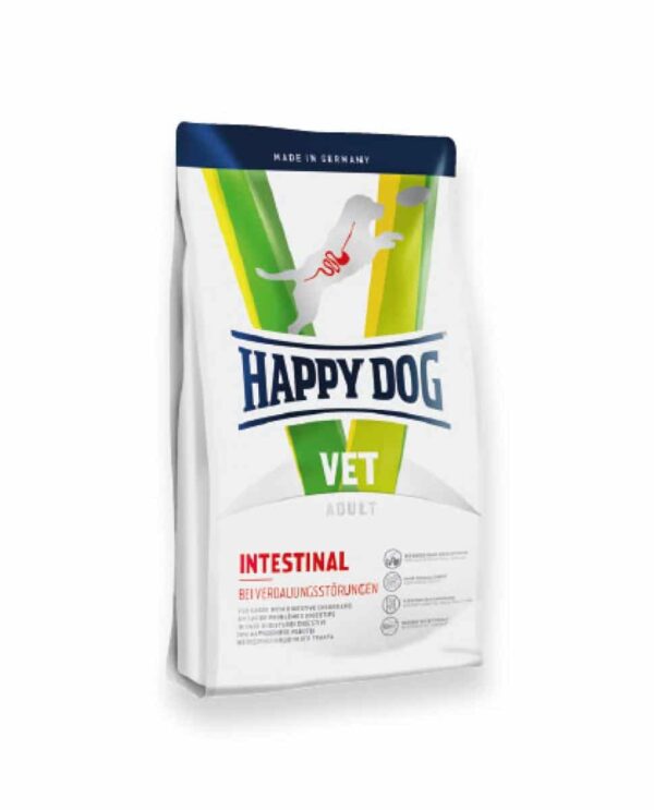 Happy dog – vet diet intestinal – лечебна храна за кучета при храносмилателни проблеми, различни разфасовки