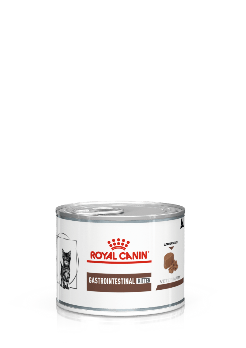 Royal canin – gastrointestinal kitten – за подрастващи котенца при гастроинтестинални проблеми 195 гр.