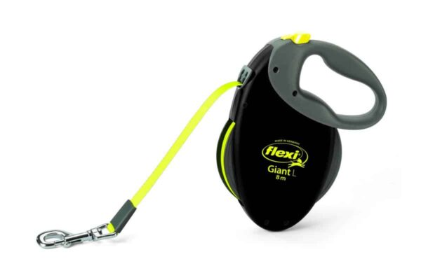 Flexi - flexi – giant neon l – автоматичен повод неон с лента 8м, за средни и големи породи