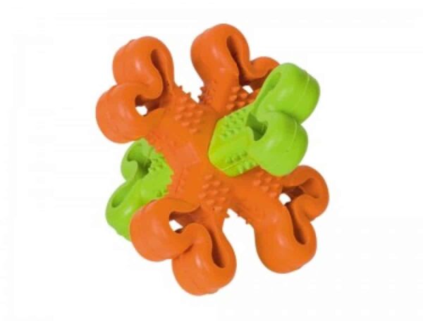 Гумени, латексови и плуващи - nobby – vollgummi stern f. Snacks – гумена играчка 13 см.
