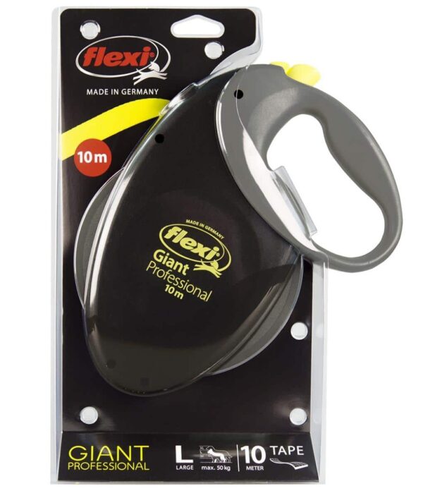 Flexi - Flexi – Giant Neon L – автоматичен повод НЕОН с лента 8м, за средни и големи породи