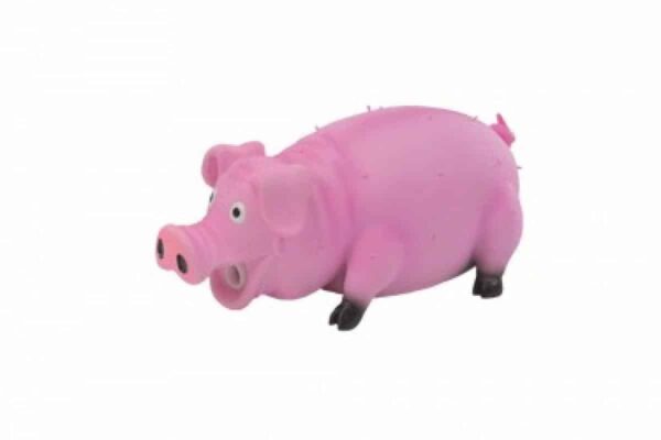 Гумени, латексови и плуващи - nobby – latex pig – латексова играчка, реален звук 20 см.