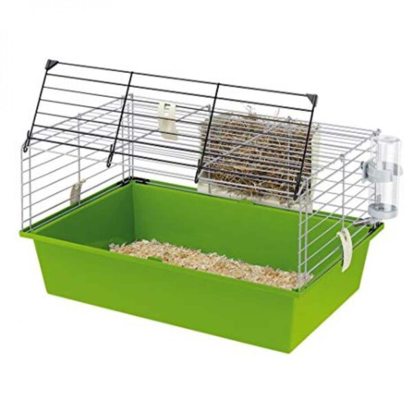 Ferplast – cavie 60 – клетка с пълно оборудване за морски свинчета 58 / 38 / 31 см.