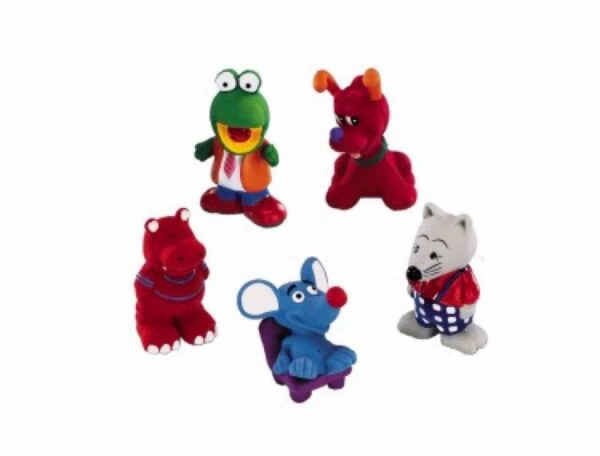 Гумени, латексови и плуващи - nobby – latex animals – латексова играчка със звук 10 см.