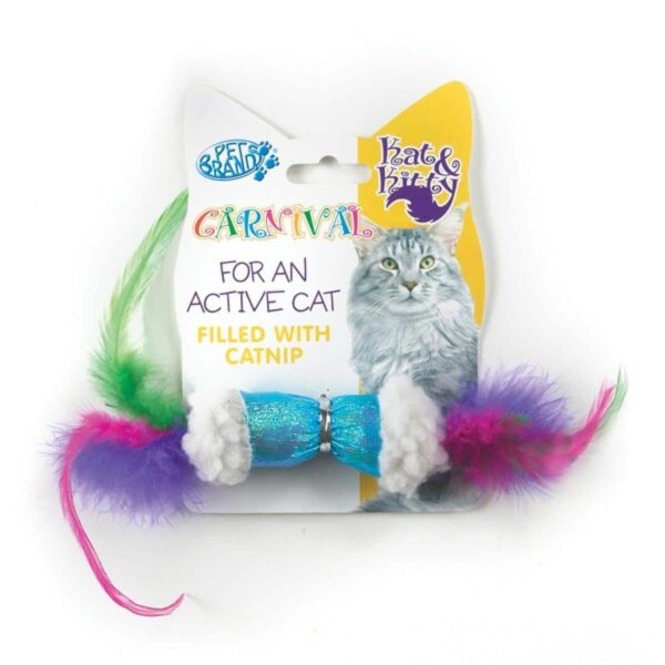 Котки - pet brands – sheep & feather – играчка с вълна и пера