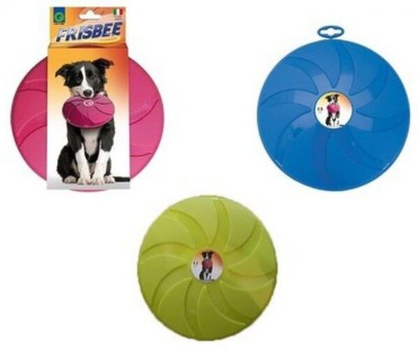Гумени, латексови и плуващи - georplast – frisbee superdog – фризби / червено, жълто, синьо, оранжево / 23. 5 см.