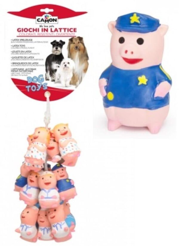 Гумени, латексови и плуващи - camon – latex piggies – латексова играчка 11 см.