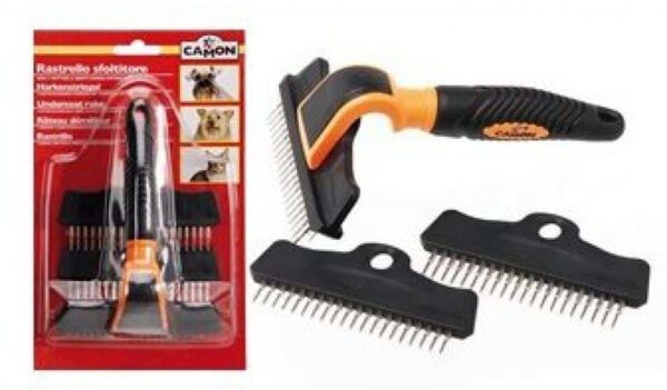Camon – undercoat rake 3 interchangeable combs – гребен тип гребло 3 в 1