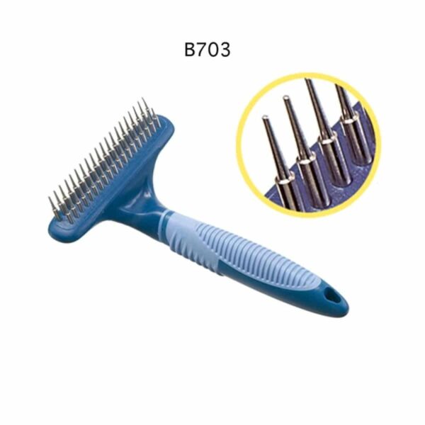 Camon – rotating teeth rake – eдноредов метален гребен тип