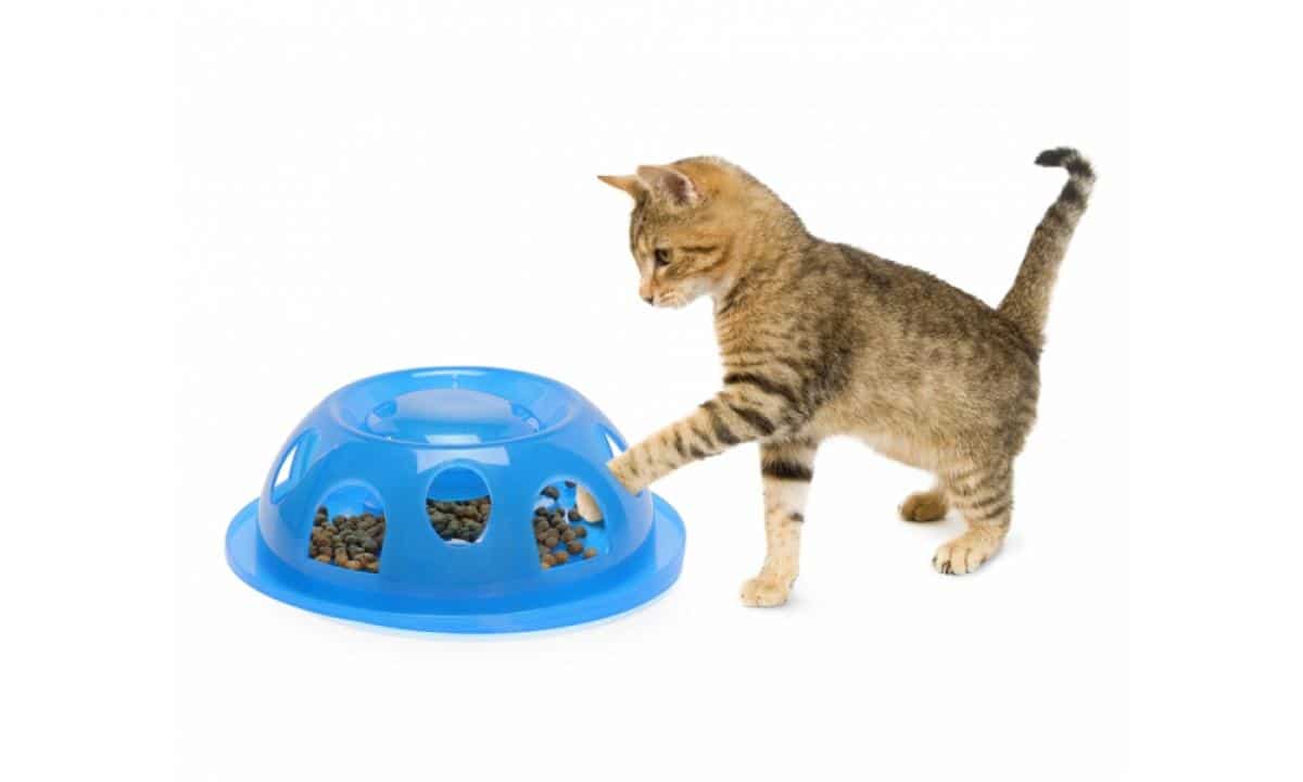 C025_gattino_5040 Camon – interactive feeding station – купичка за храна и интерактивна играчка в едно 24 / 8 см.
