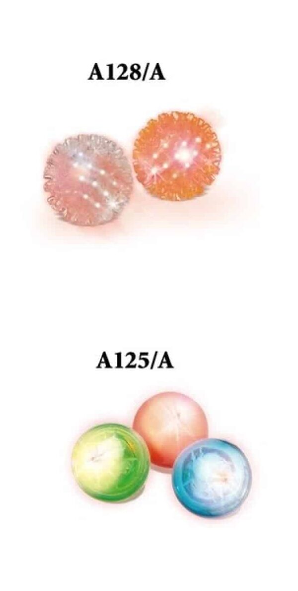 Гумени, латексови и плуващи - camon – flashing balls – светещо топче, грапаво 5см.