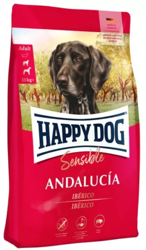 Happy dog sensible andalusia – суха храна за куче с иберийско свинско, без зърнени култури