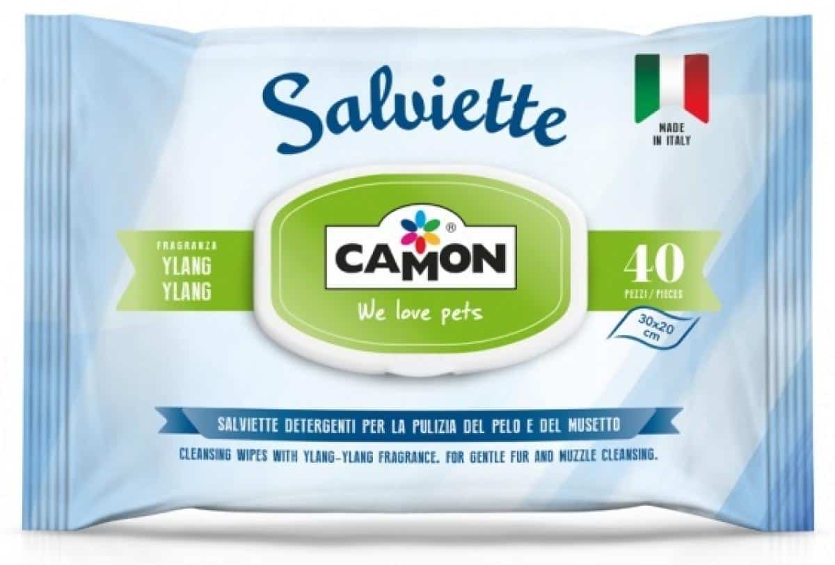 Camon – cleaning wipes wipes ylang-ylang – мокри кърпички с иланг иланг 40 броя