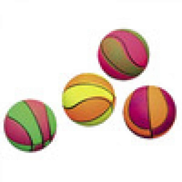 Гумени, латексови и плуващи - nobby – foam rubber basketballs – топка 6. 3 см.