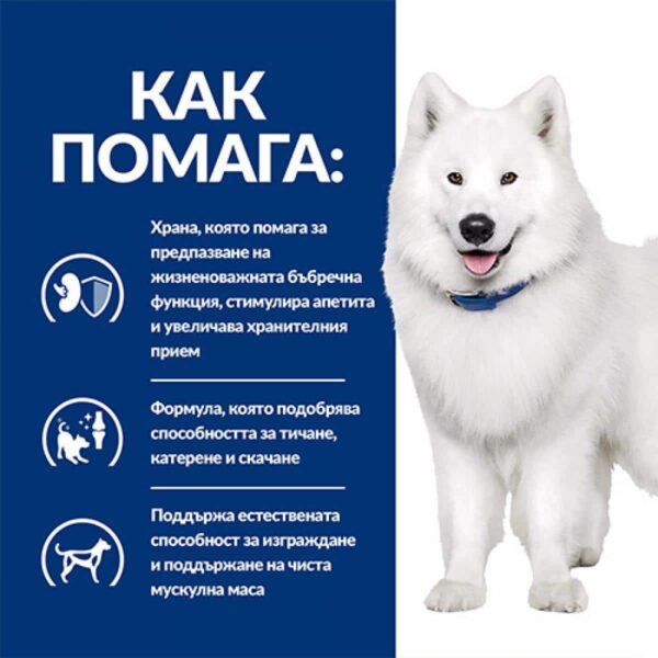 Hills – Prescription Diet™ k/d™+Mobility Canine – суха диетична храна за кучета с бъбречна недостатъчност и остеоартрит
