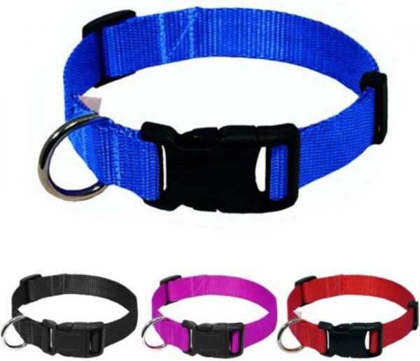 Playme - playme – adjustable collar l – нашийник капрон l 28-47 см – различен цвят