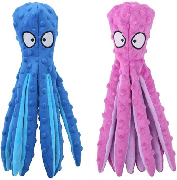 Playme – bumpy octopus mesh – плюшен октопод 32 см лилав, син, зелен