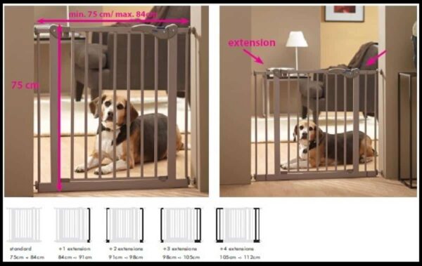 Savic – dog barrier door extensions – удължител за бариера за кучета 7mm