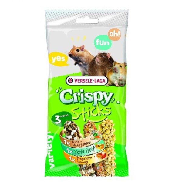 Versele laga – sticks triple variety pack omnivores – 3 стика с различен вкус – 3x55g
