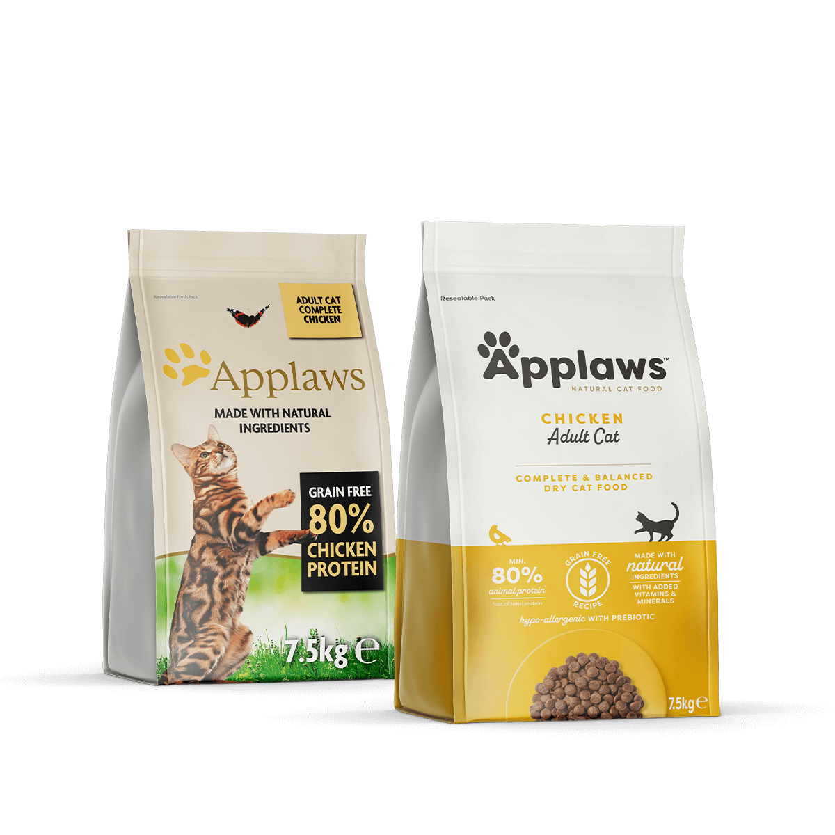 Applaws adult cat chicken - суха храна за котка с 80% пиле