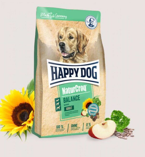 Happy dog – naturcroq balance – балансирана храна за кучета, подходяща за всички израснали породи