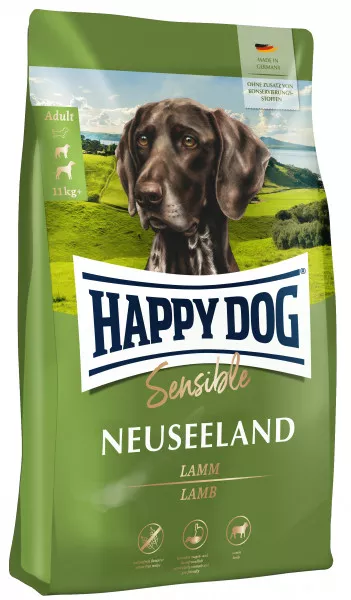 Happy dog sensible neuseeland - суха храна за кучета с агнешко и ориз