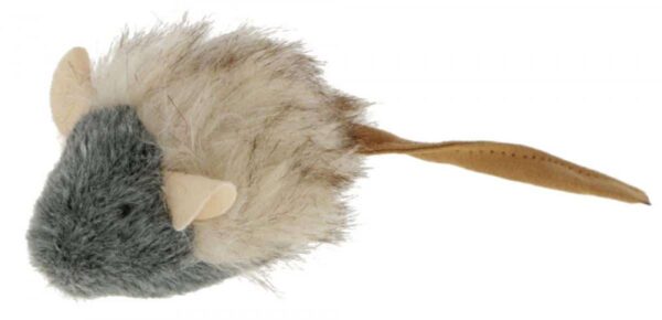 Котки - kerbl – mouse – играчка за коте рошава мишка
