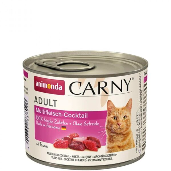 Animonda - animonda – carny adult multi meat cocktail – консерва за котка с коктейл от месо 6 броя х 200 гр